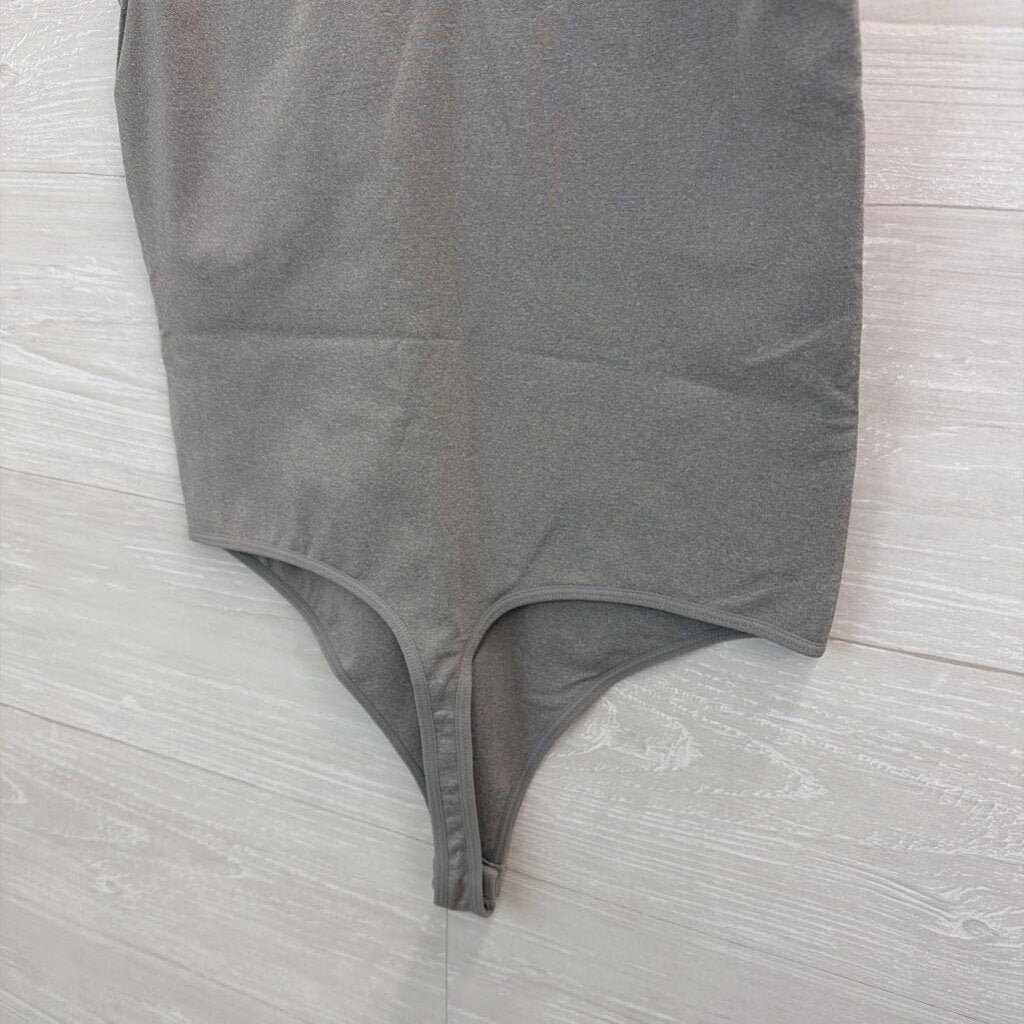 Aura Grey Tank Bodysuit L/XL