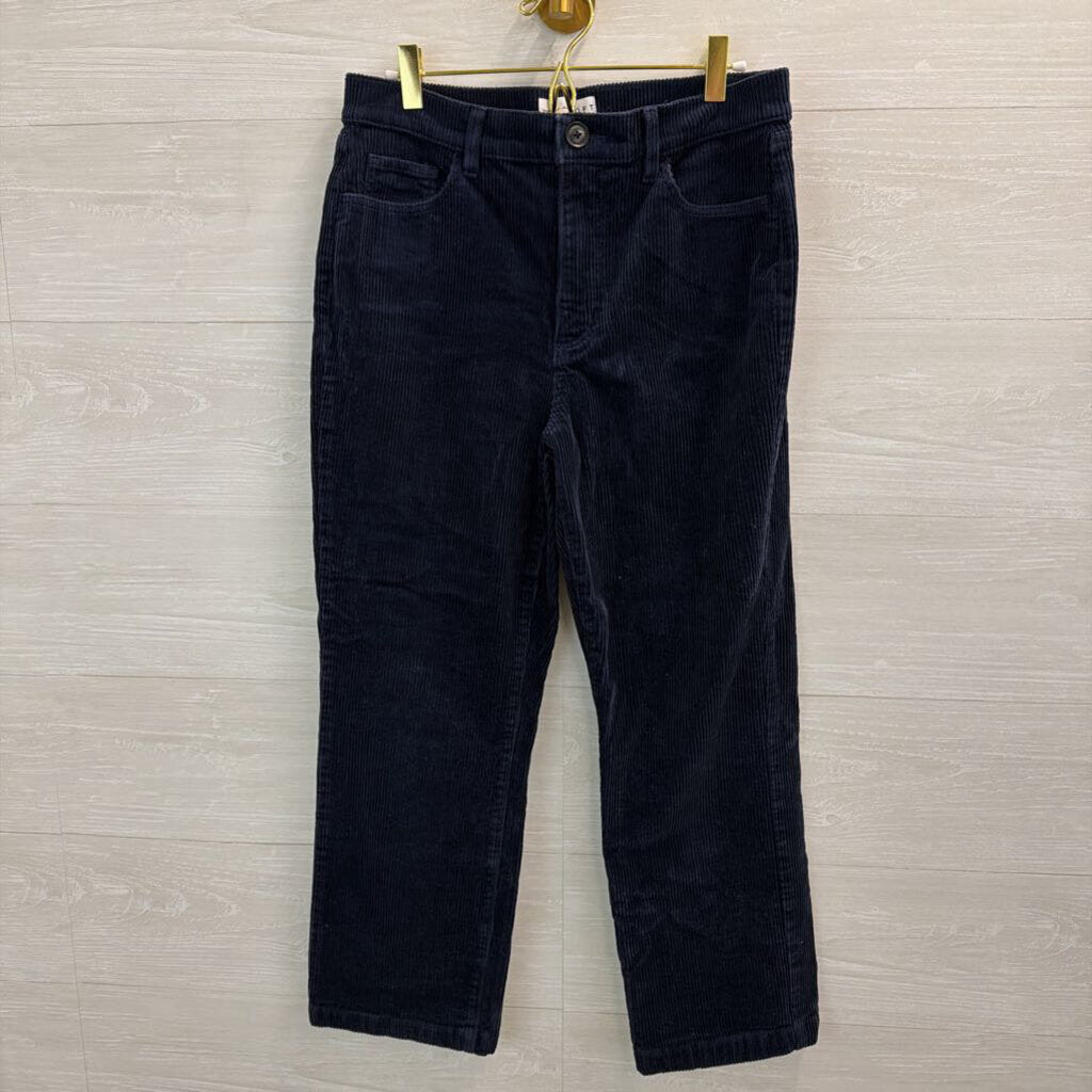 Loft Blue Corduroy Wide Leg Pants 10 Petite