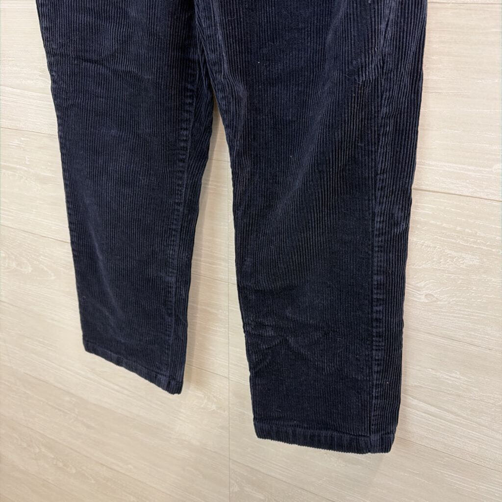Loft Blue Corduroy Wide Leg Pants 10 Petite