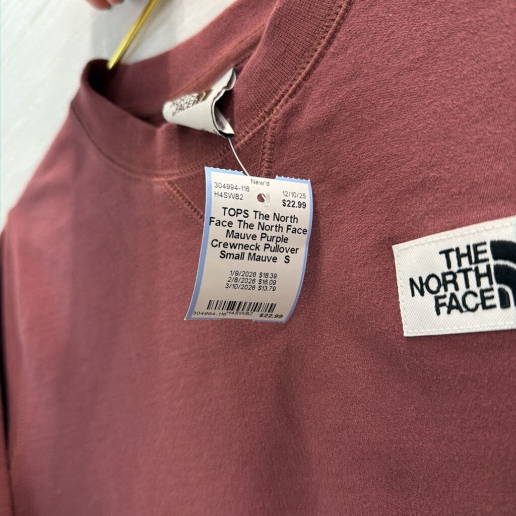 The North Face Mauve Purple Crewneck Pullover Small