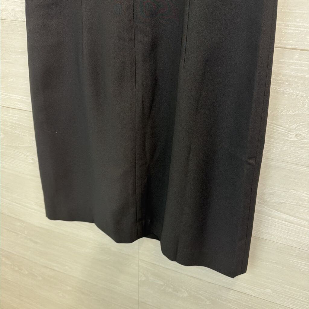 J Crew Black Sleeveless Shift Dress 0