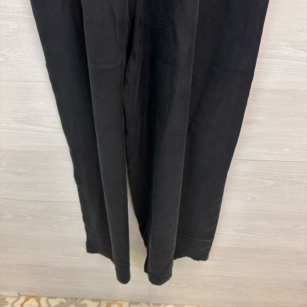 Madewell Black Pleated Top Wide Leg Jumpsuit 2