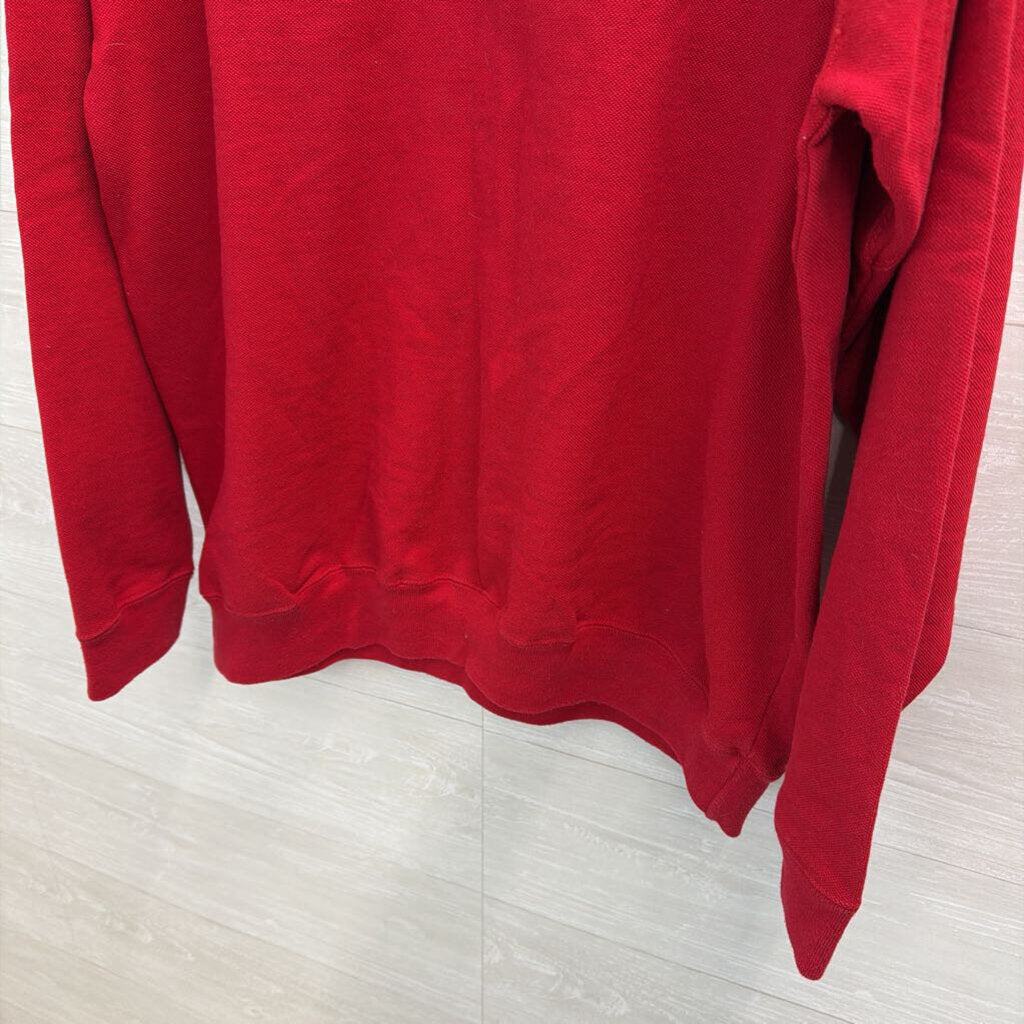 Rugged Sweats Red 'Great Smoky Mountains' Pullover Large