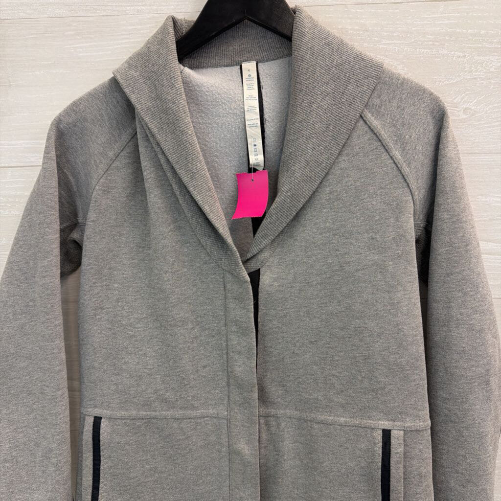 Lululemon Grey Yin to my Yang Cardigan Jacket 4