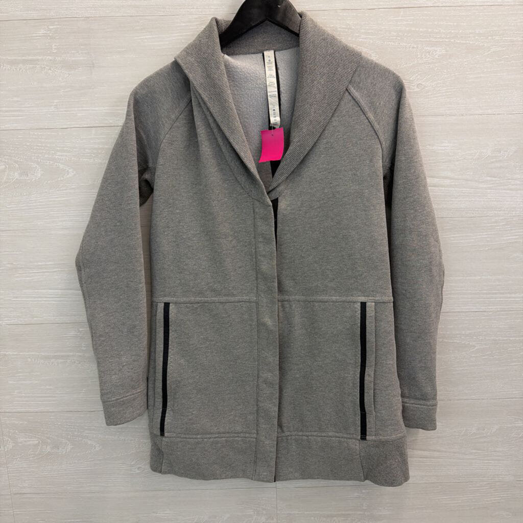 Lululemon Grey Yin to my Yang Cardigan Jacket 4