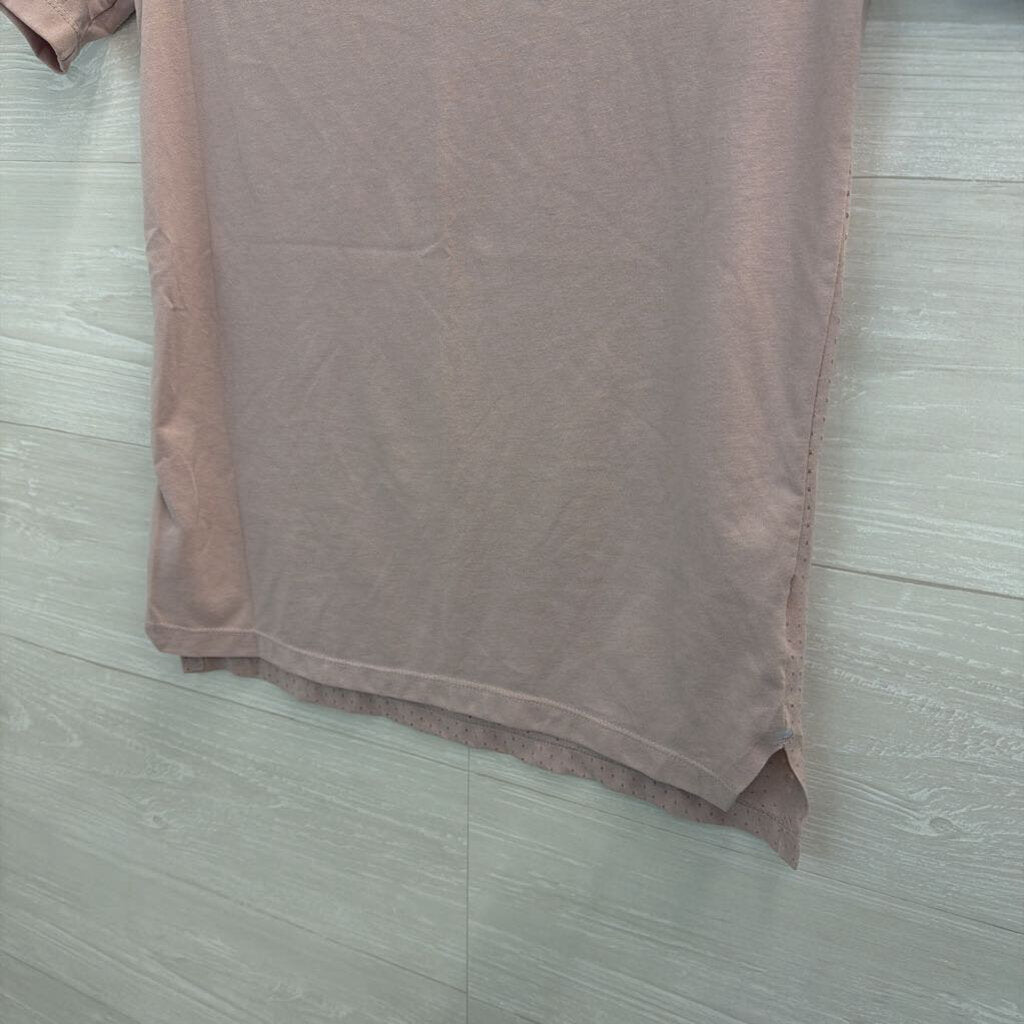 Nike Purple Short Sleeve Running Athletic Top Extra Small