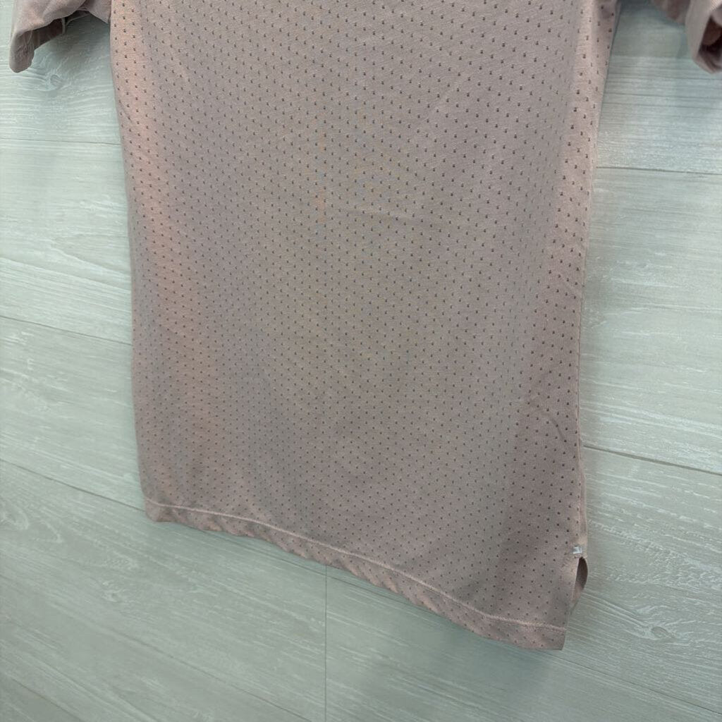 Nike Purple Short Sleeve Running Athletic Top Extra Small