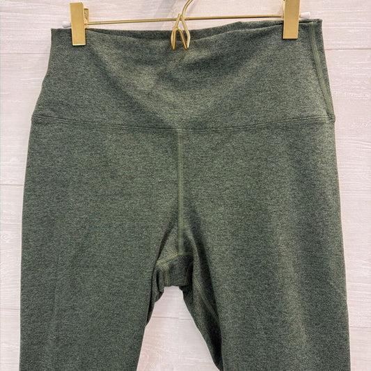 No Bull Green Cropped Leggings Medium