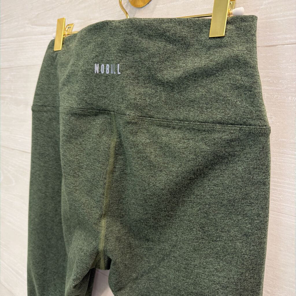 No Bull Green Cropped Leggings Medium