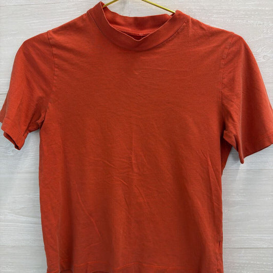 Everlane Orange Short Sleeve Top Small