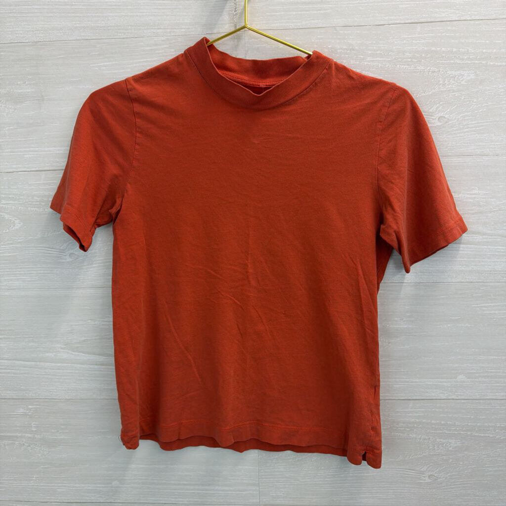 Everlane Orange Short Sleeve Top Small