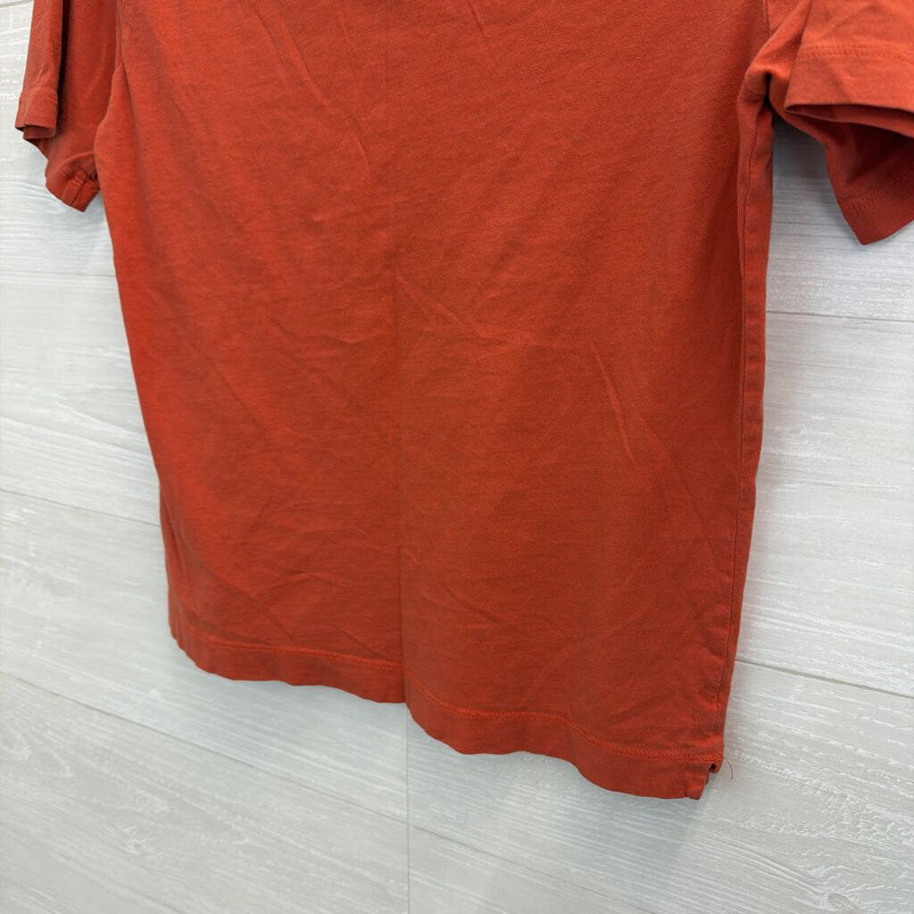 Everlane Orange Short Sleeve Top Small