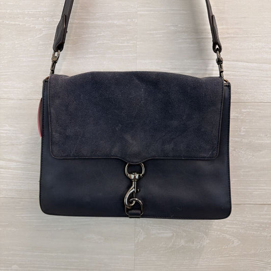 Rebecca Minkoff Navy Leather/ Suede Purse