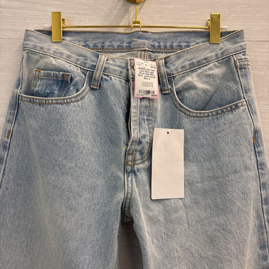 John Galt Light Wash High Rise Mom Jeans Small