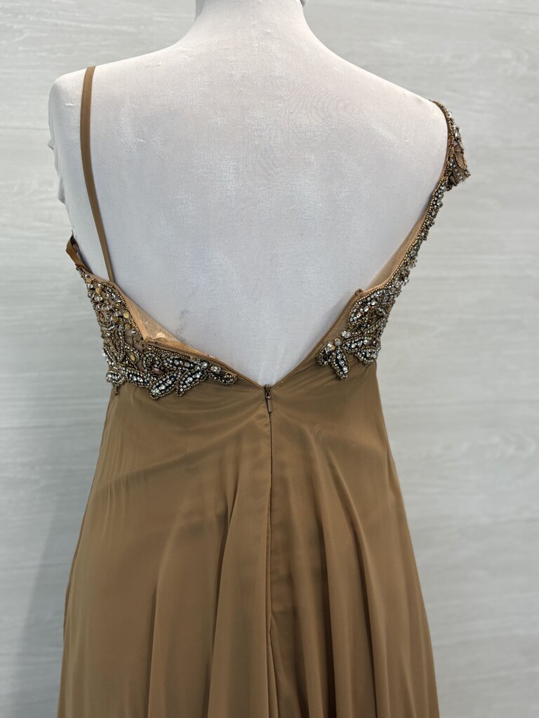 Dave & Johnny One Shoulder Formal Dress 0