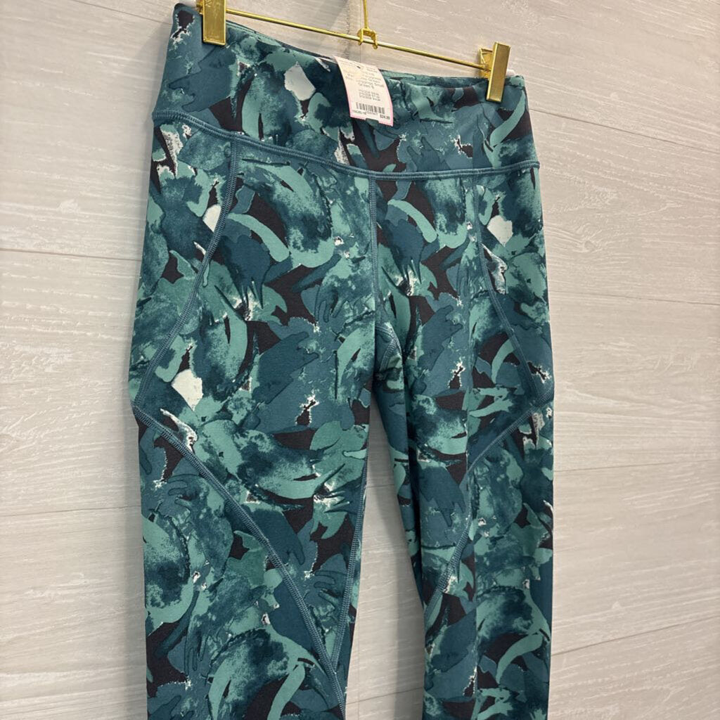 Patagonia Green Print Leggings Small