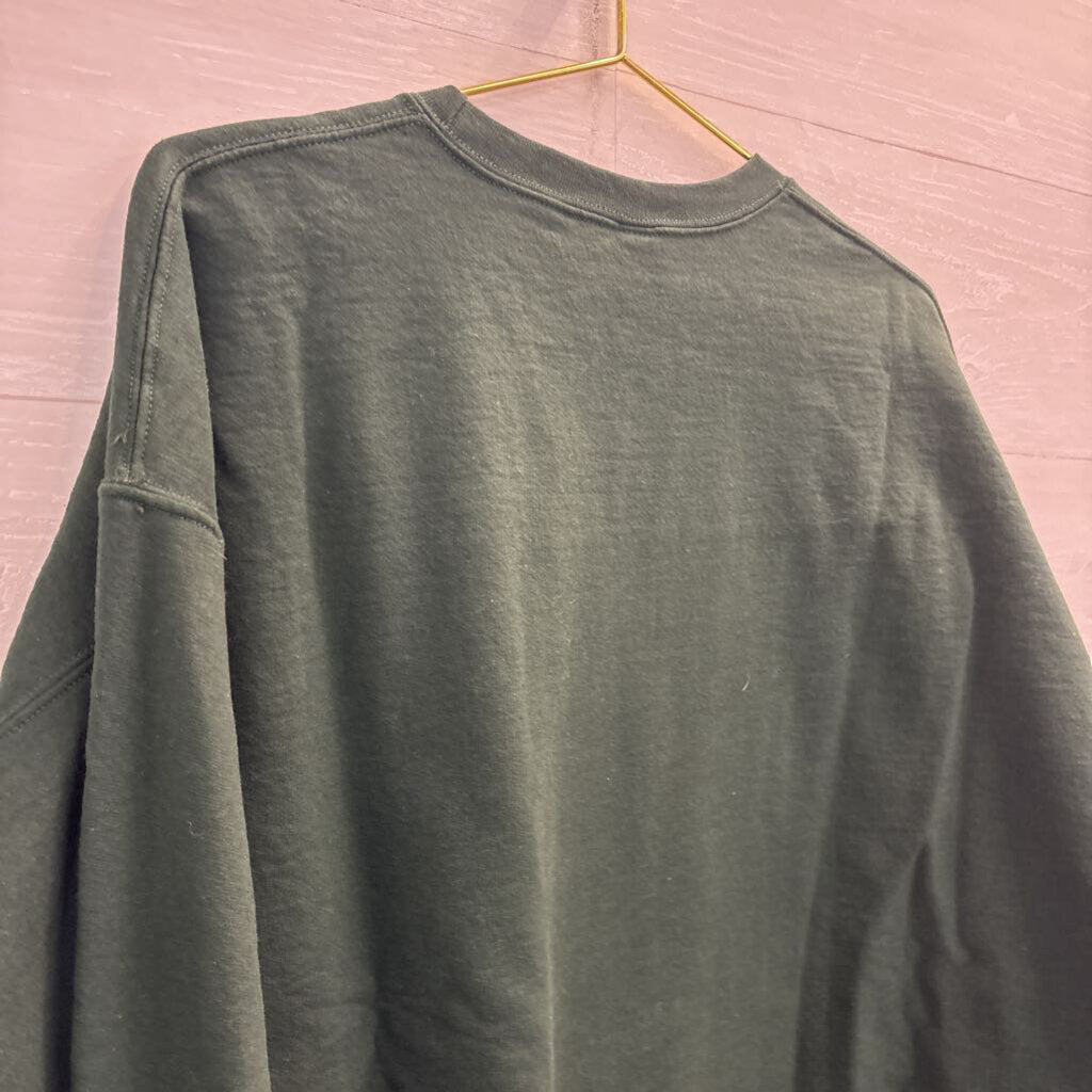 Gildan Green Let's Go Girls Christmas Pullover Extra Large