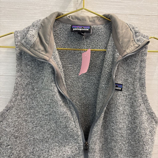 Patagonia Grey Zip Up Vest Medium