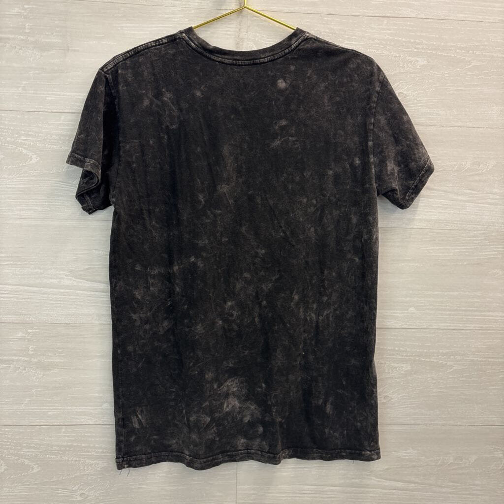 Walnut and 39th Grey Think Happy Short Sleeve Graphic Tee Extra Small