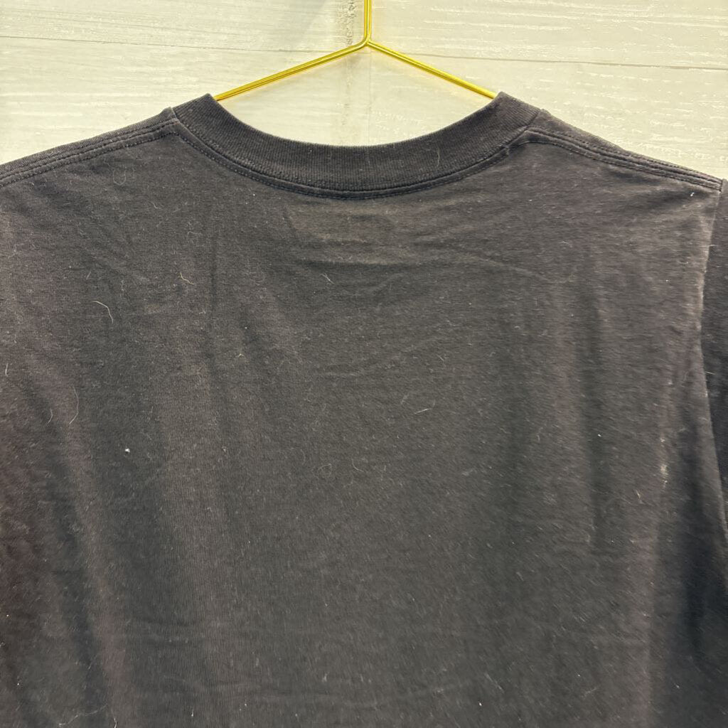 Vibes Black/ Yellow Short Sleeve Graphic Tee Small