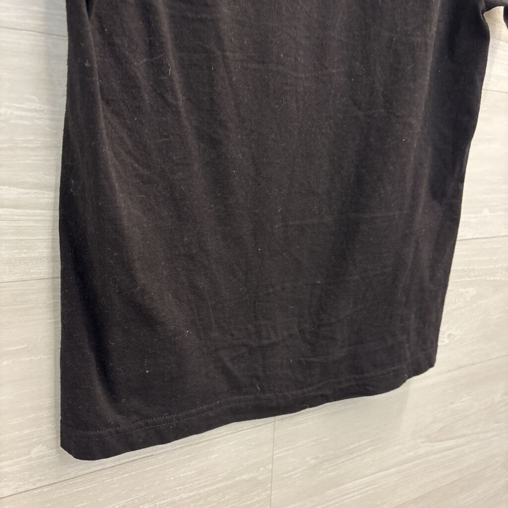 Vibes Black/ Yellow Short Sleeve Graphic Tee Small