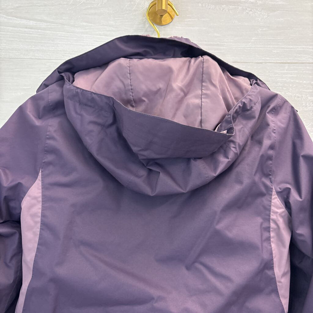 The North Face Purple Mossbud Swirl Triclimate Double Jacket Extra Small