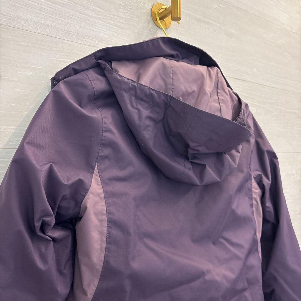 The North Face Purple Mossbud Swirl Triclimate Double Jacket Extra Small