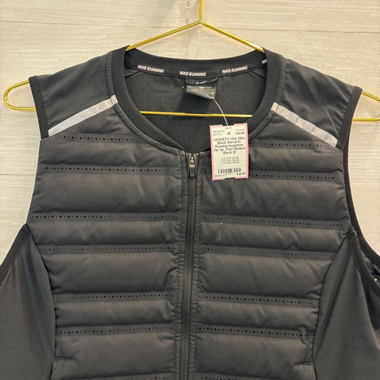 Nike Black Aeroloft Running Insulation Zip Up Vest Medium
