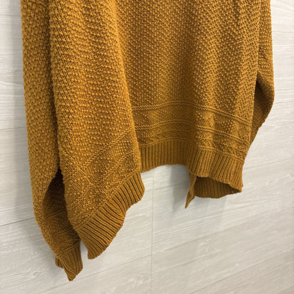 Erika Brown Knit Cardigan Sweater Medium