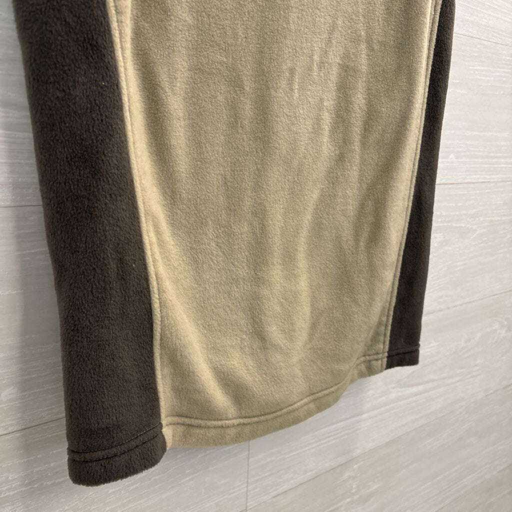 Columbia Green Soft Fleece Zip Up Vest Small