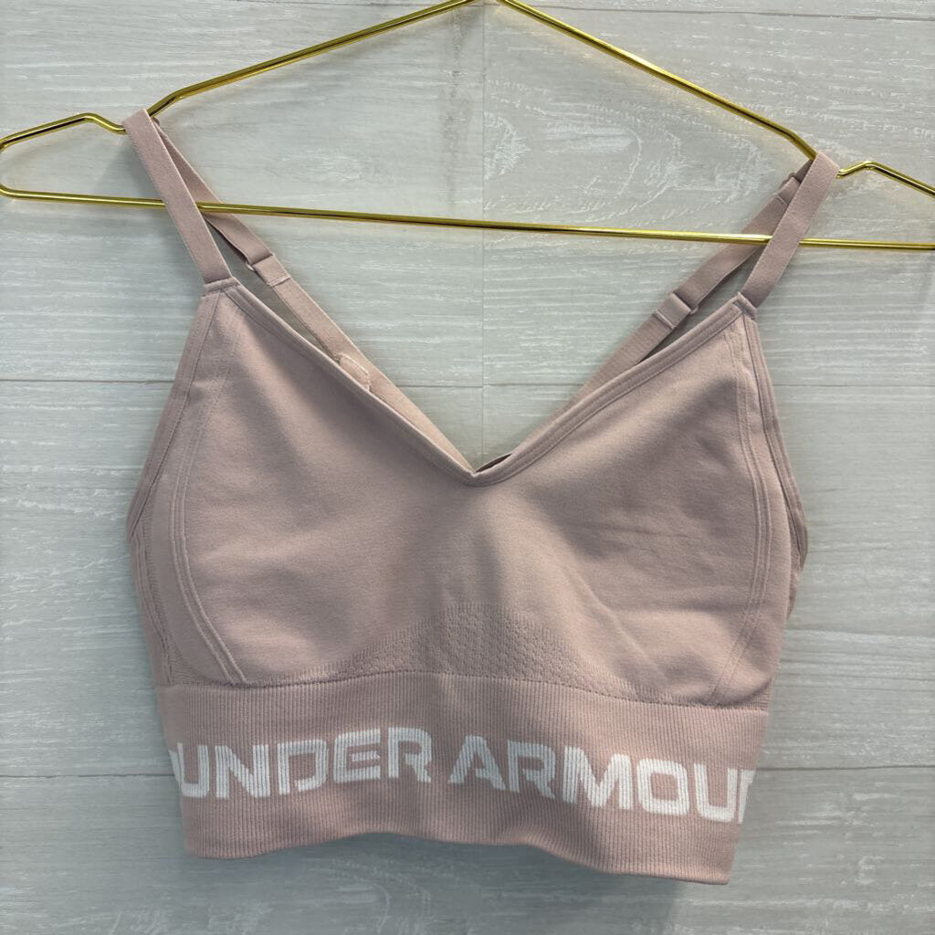 Under Armour Pink Sports Bra Small