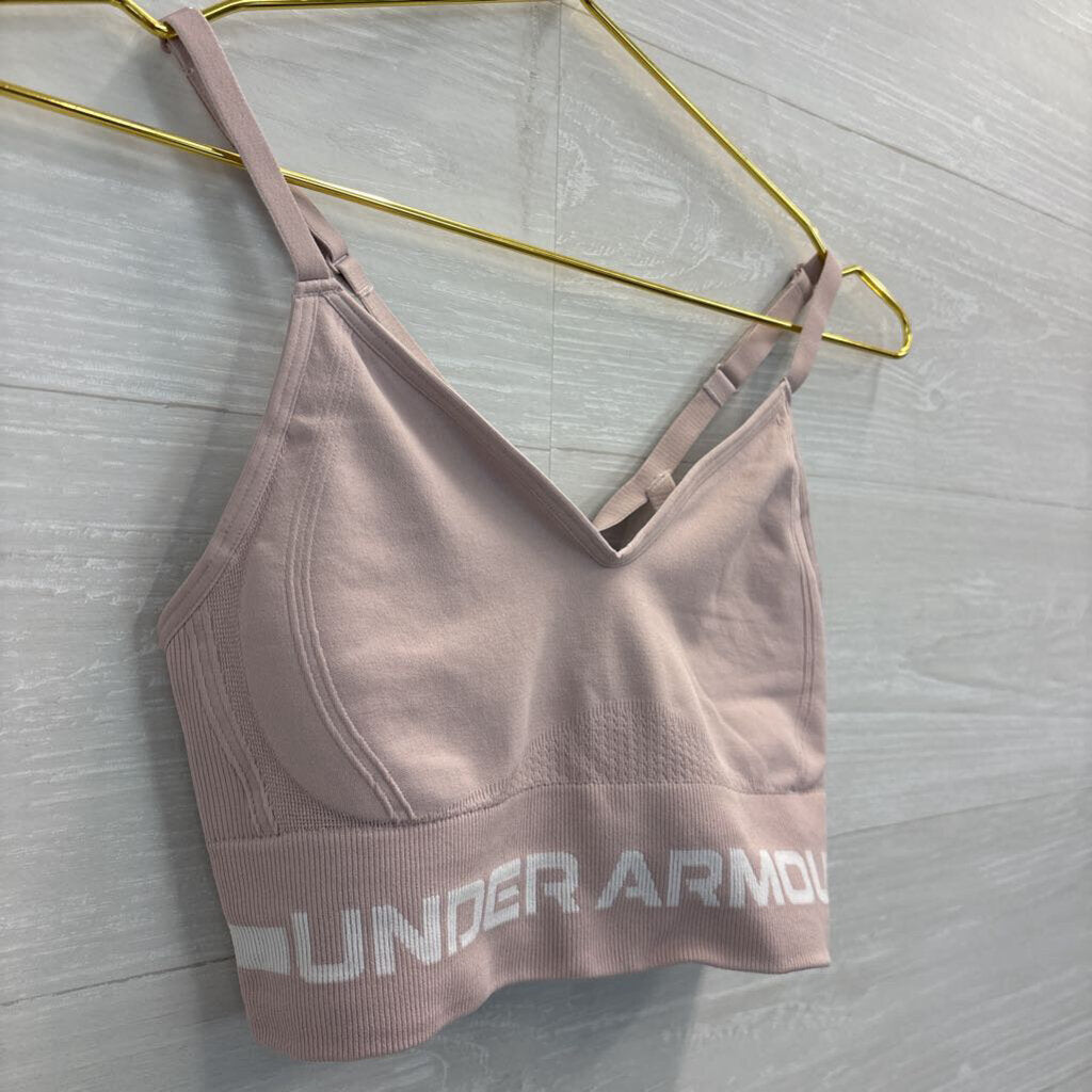 Under Armour Pink Sports Bra Small