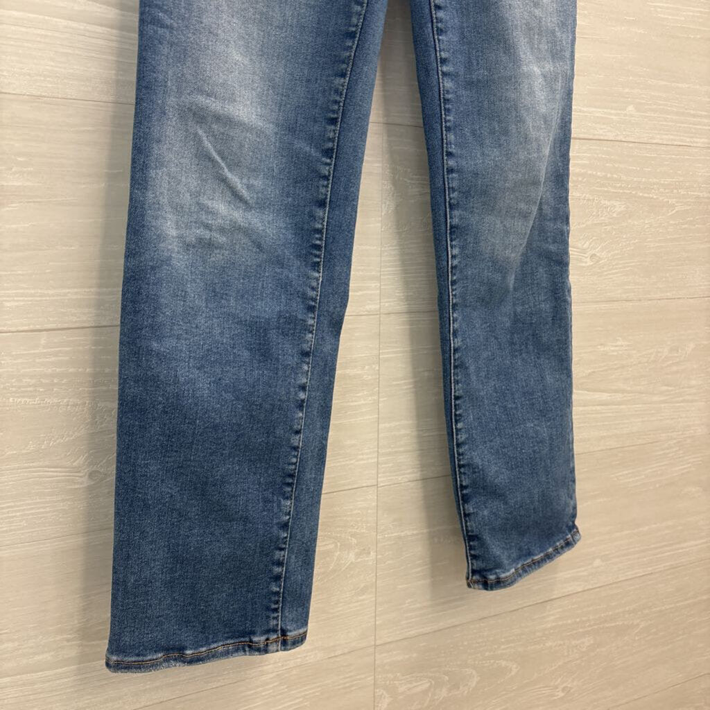 Good American Medium Wash Always Fits Good Stretch Denim Jeans Size 6-12