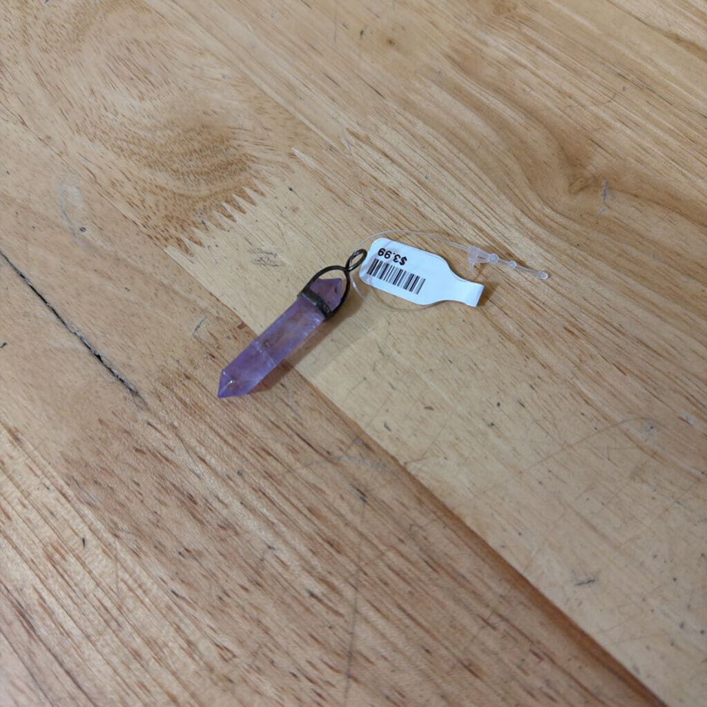 Purple Stone Pendant