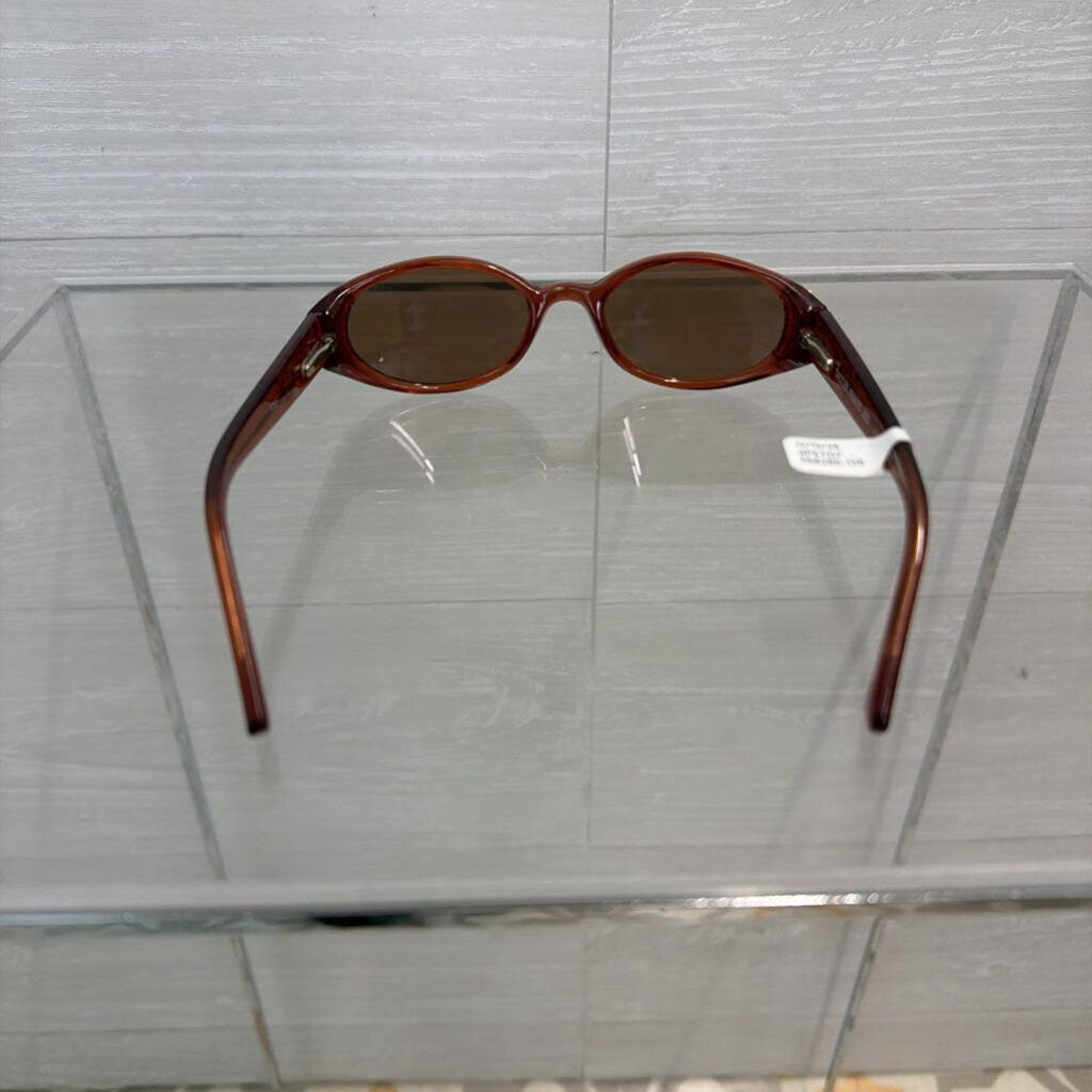 Fossil Brown Embellished Dazzler Sunglasses