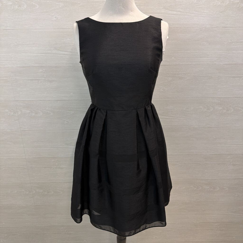 The Limited Black Fit and Flare Short Formal Dress 4