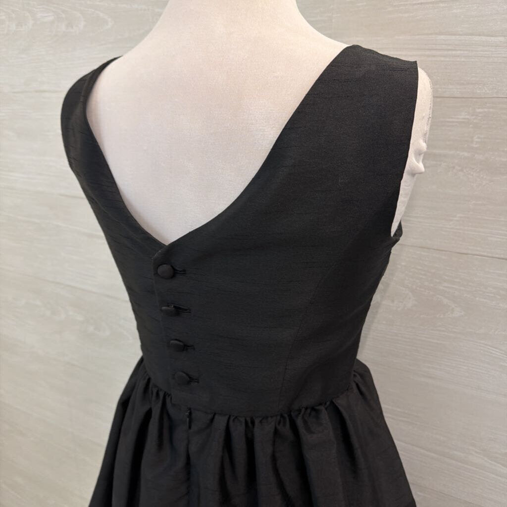 The Limited Black Fit and Flare Short Formal Dress 4