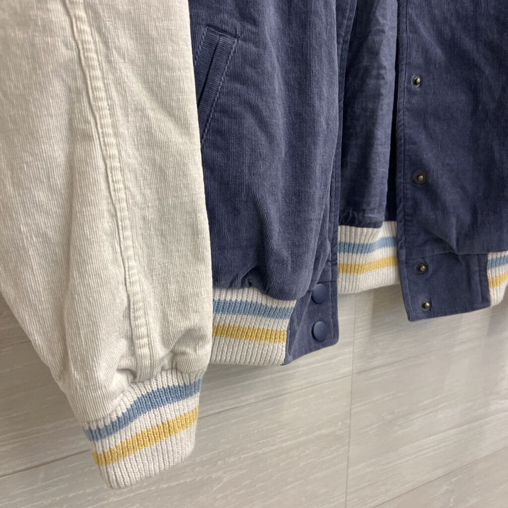 Aerie Varsity Jacket Blue/Multi XS