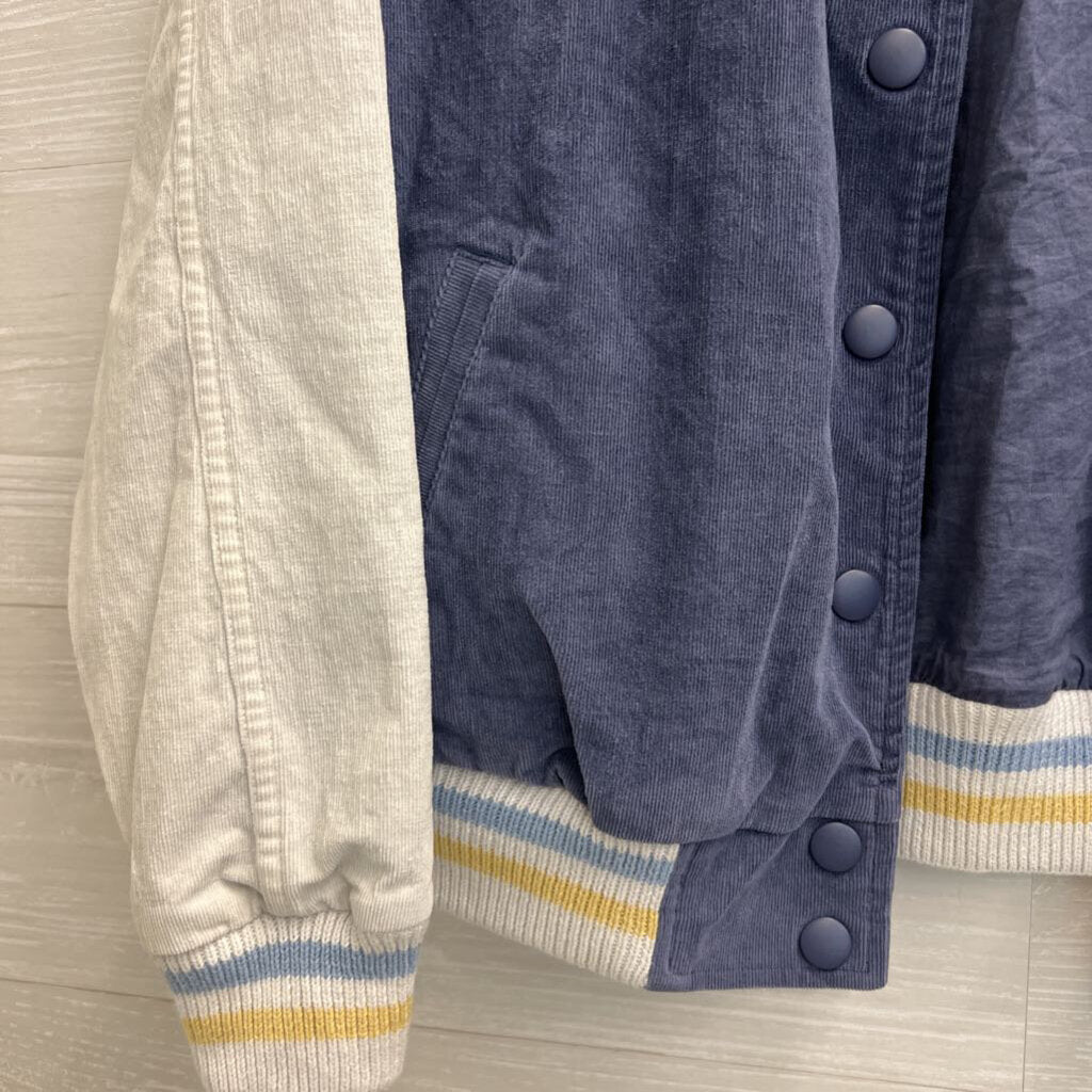 Aerie Varsity Jacket Blue/Multi XS