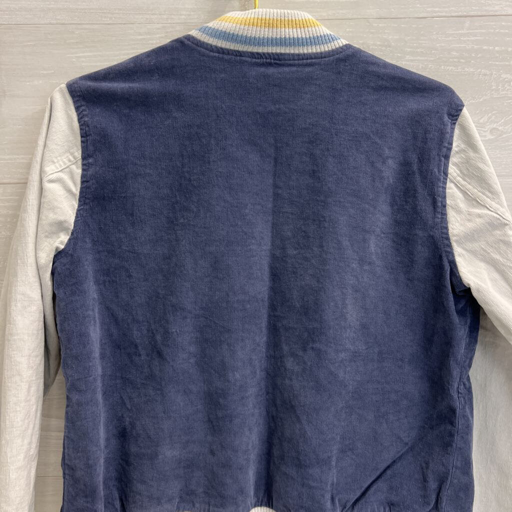 Aerie Varsity Jacket Blue/Multi XS