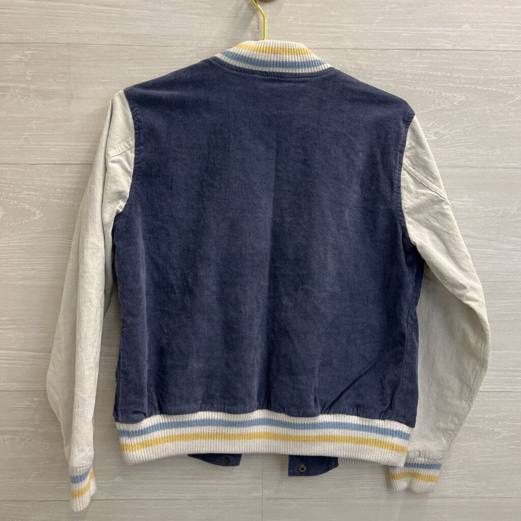 Aerie Varsity Jacket Blue/Multi XS