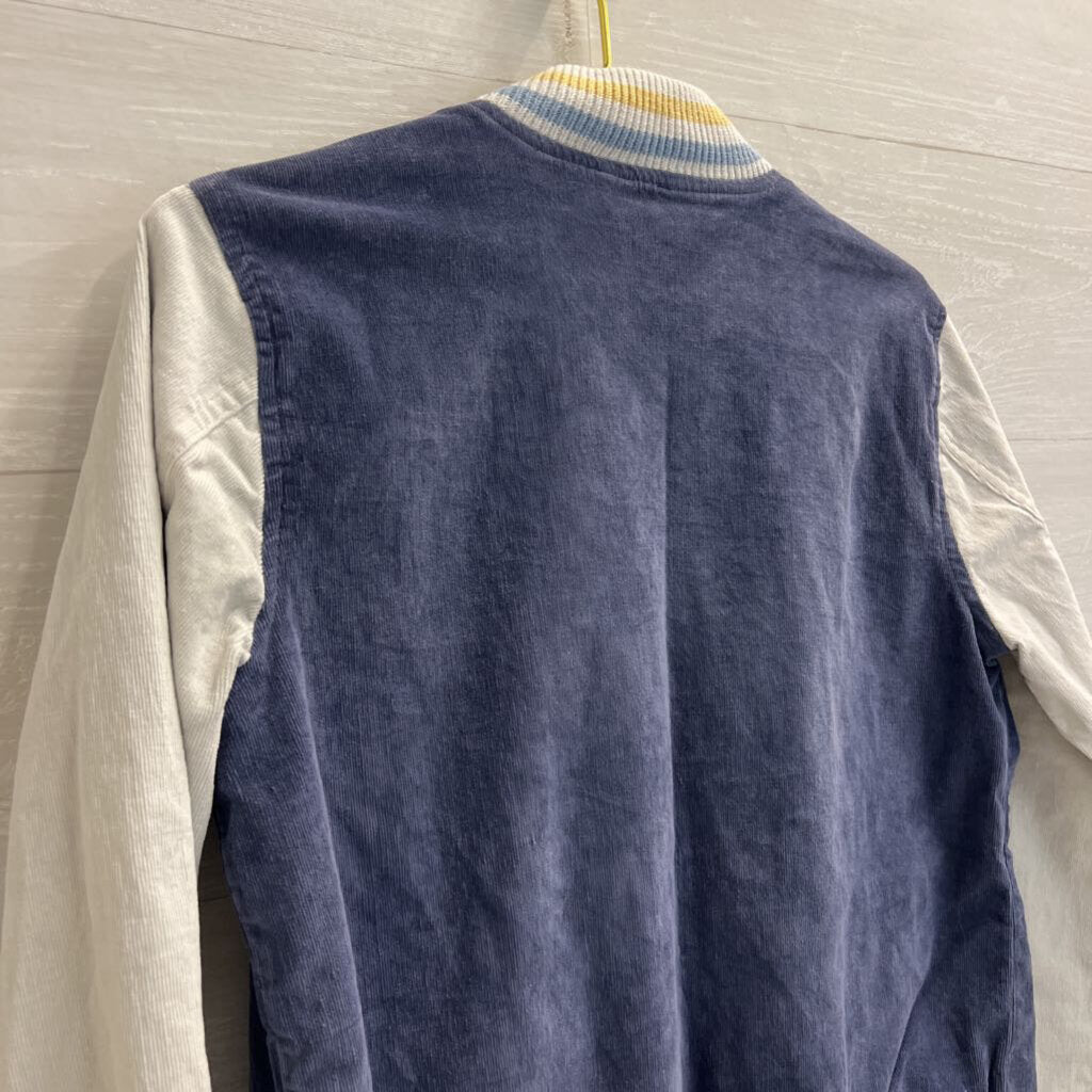 Aerie Varsity Jacket Blue/Multi XS