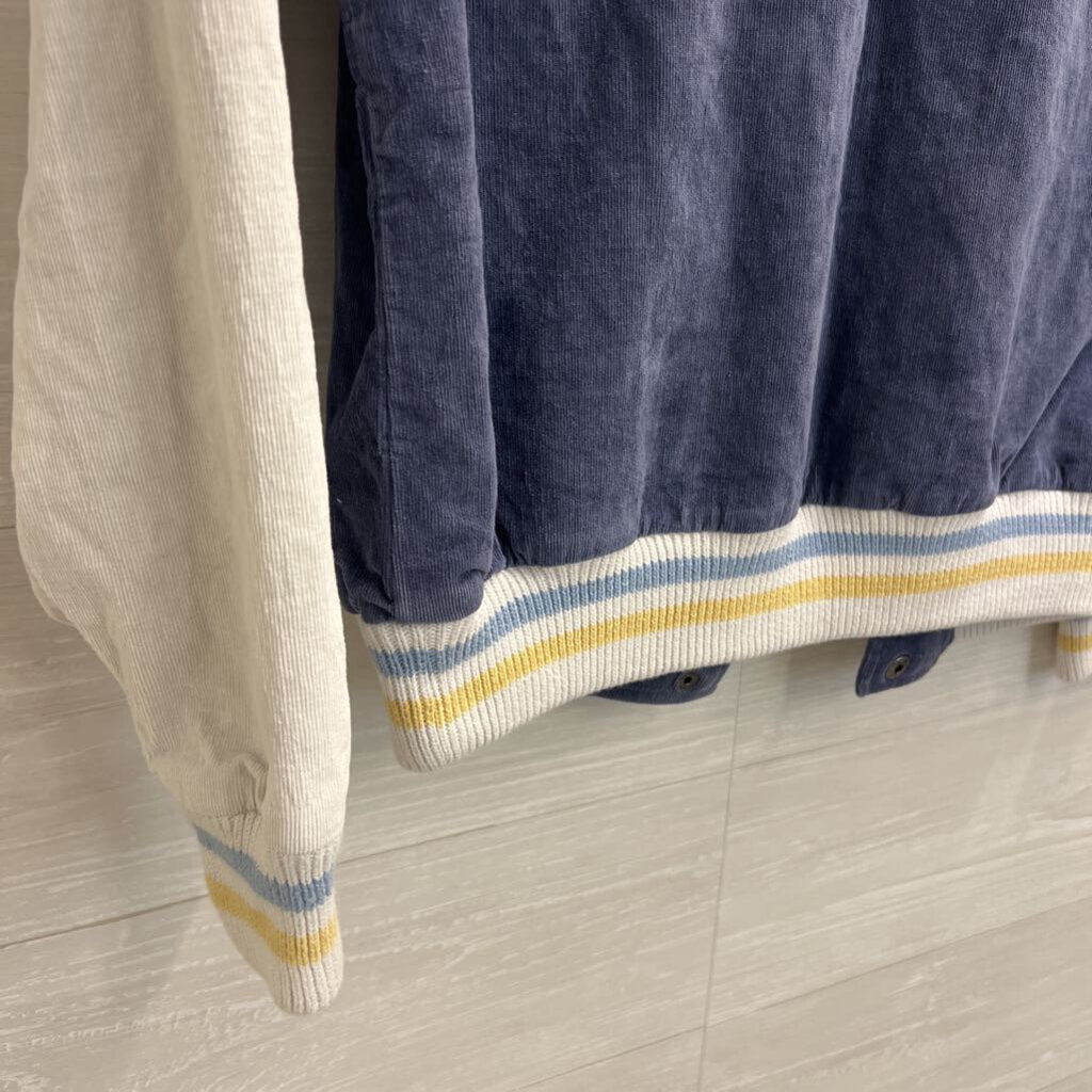 Aerie Varsity Jacket Blue/Multi XS