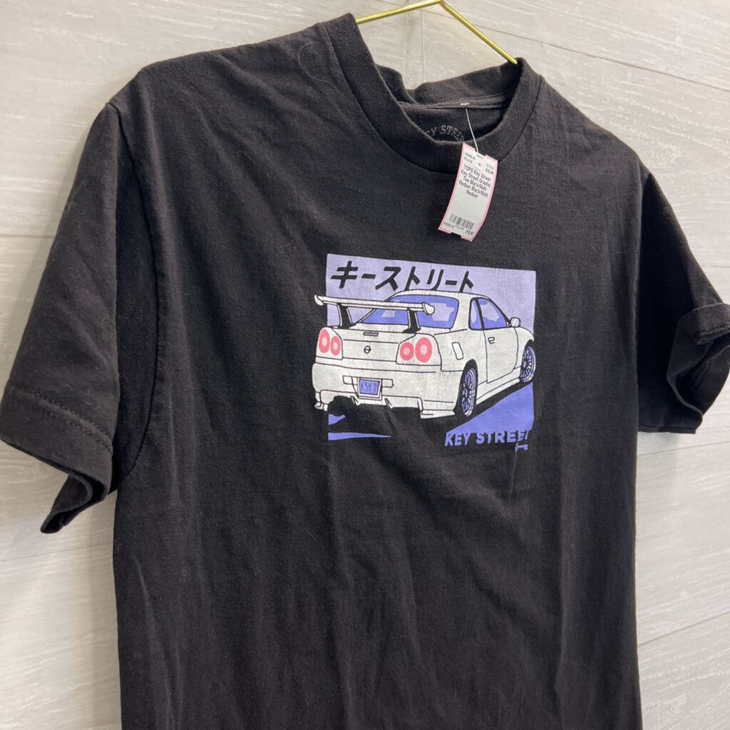 Key Street Graphic Tee Black/Multi Medium