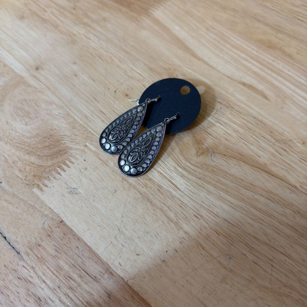 Silver Drop Earrings