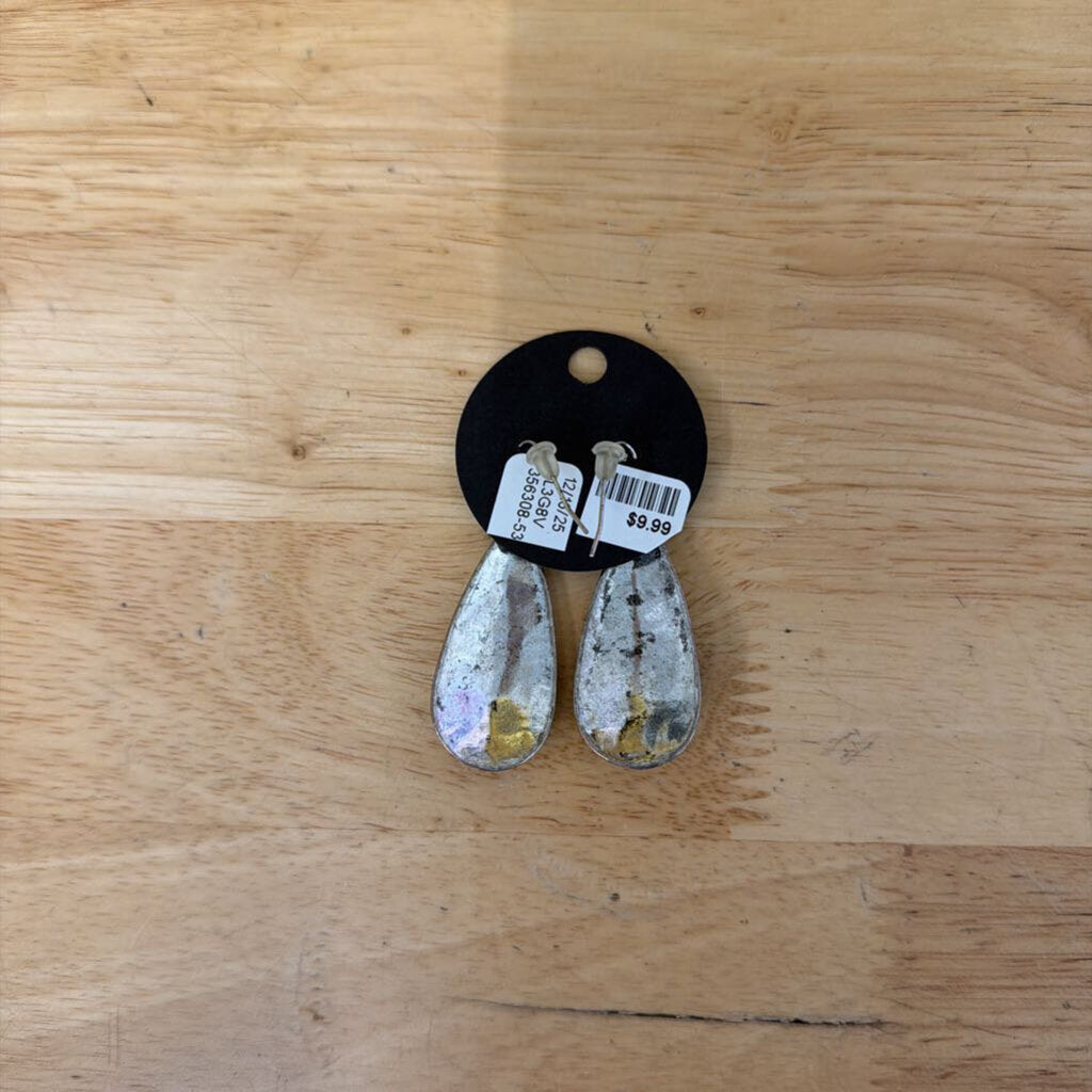 Silver Drop Earrings