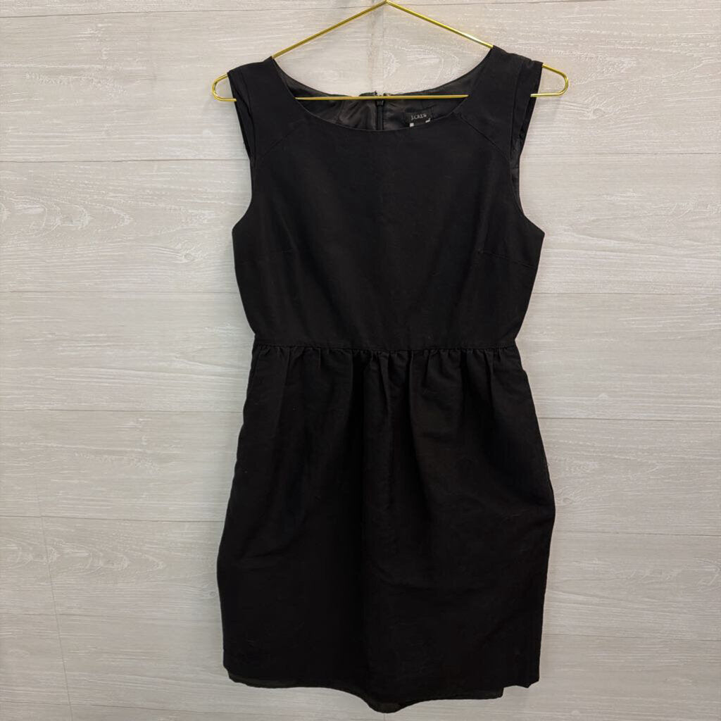 J Crew Black Sleeveless Dress 4