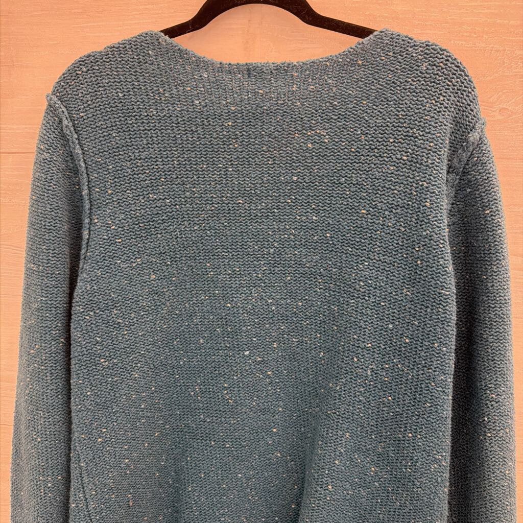 Cabelas Blue Knit Cardigan Sweater Extra Large