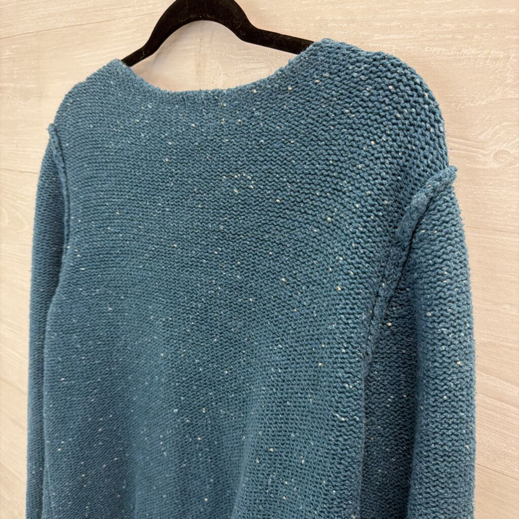 Cabelas Blue Knit Cardigan Sweater Extra Large