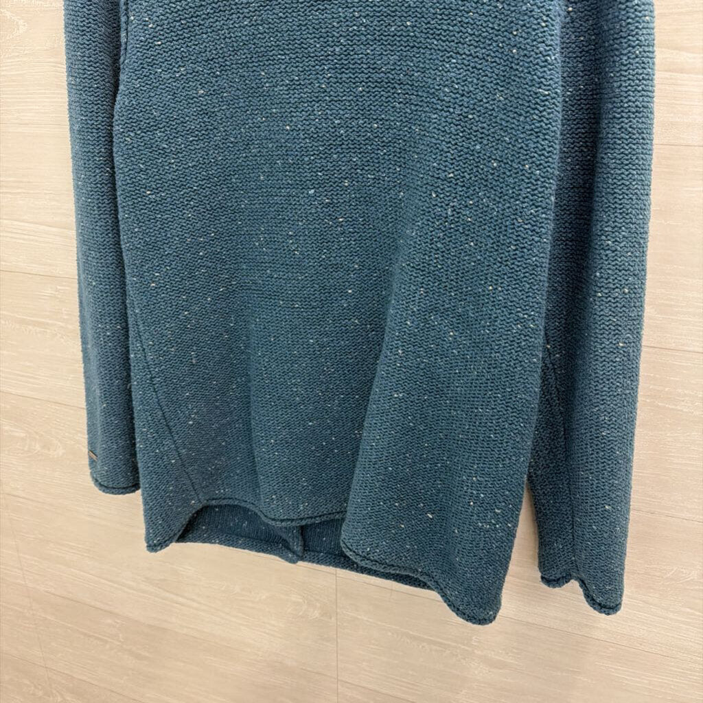 Cabelas Blue Knit Cardigan Sweater Extra Large